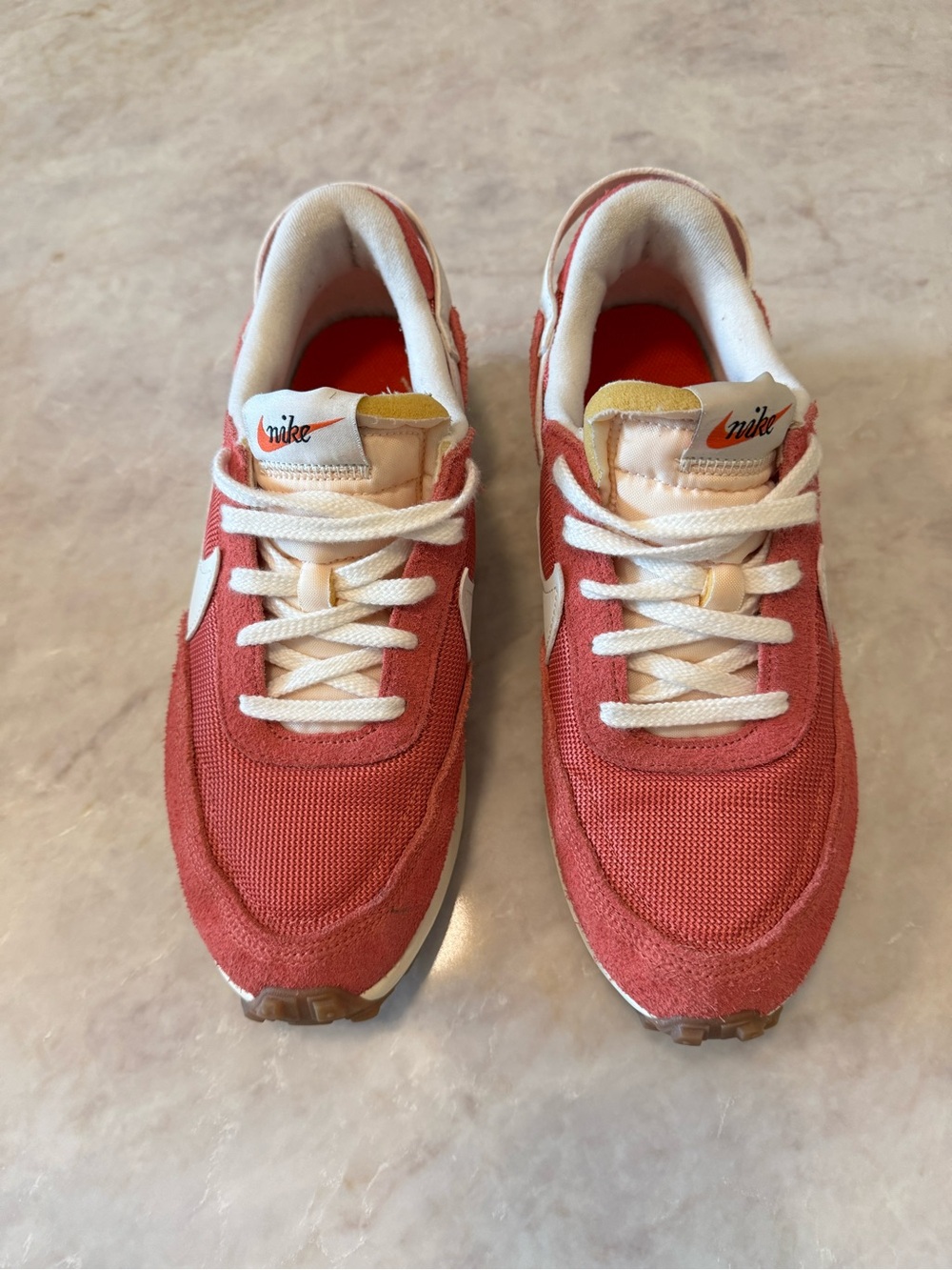 Nike Waffle Debut in Adobe Red